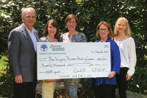 Nashoba Valley Community Healthcare Fund Awards 20K Grant to  Virginia Thurston Healing Garden Cancer Support Center